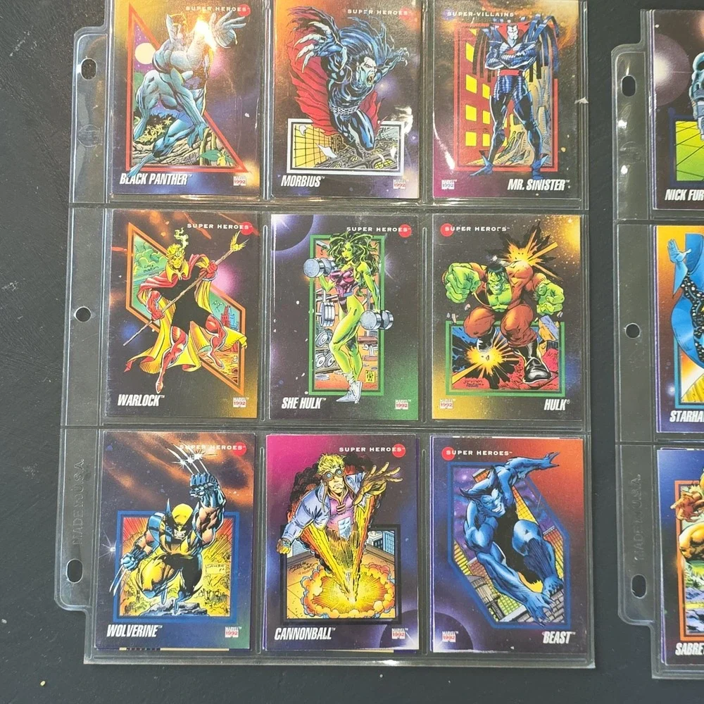 1992 Impel Marvel Universe Series 3 Trading Card Lot 30 Cards Spider-Man Venom